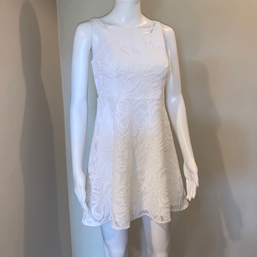 Lilly Pulitzer KIDS GIRLS DAFFODIL DRESS White Wildflower, sz 16